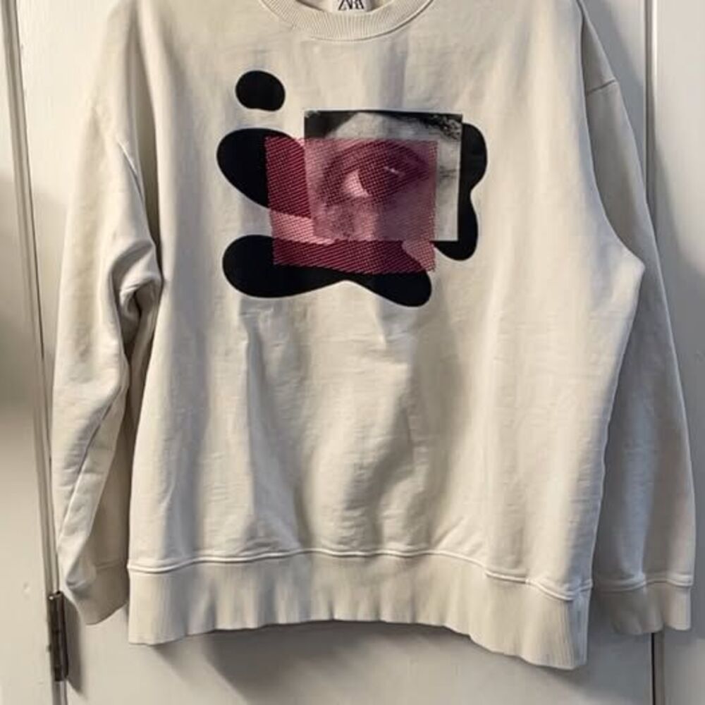 Zara Light Graphic Sweatshirt